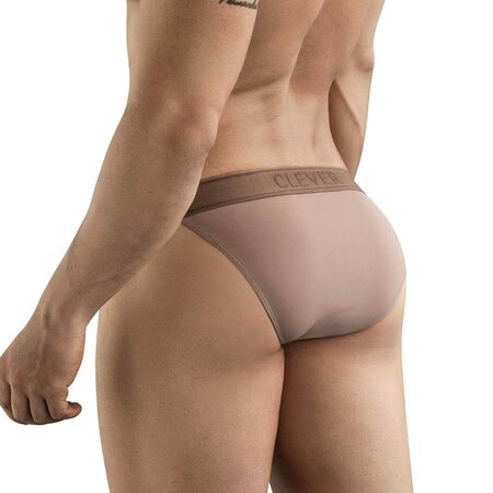 Коричневые трусы-брифы Clever Sapphire Brief